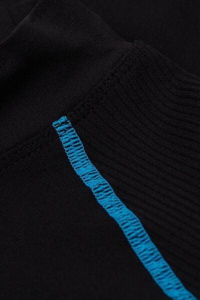 Black Long-Sleeved Technical Sports Top, , large image number 4