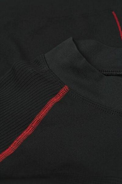 Grey Long-Sleeved Sports Functional Shirt, , large image number 4