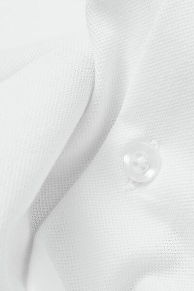 White Long Sleeve Cotton Shirt, White, large image number 4