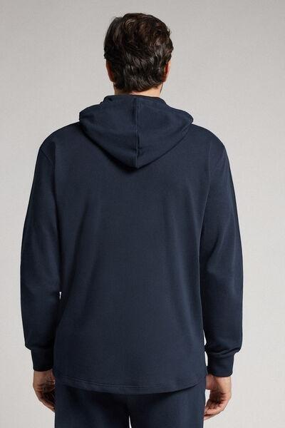 Navy Zip-Up Sweatshirt, , large image number 3