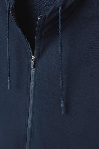 Navy Zip-Up Sweatshirt, , large image number 4