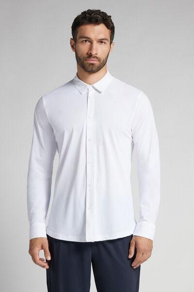White Non-Iron Shirt, White, medium