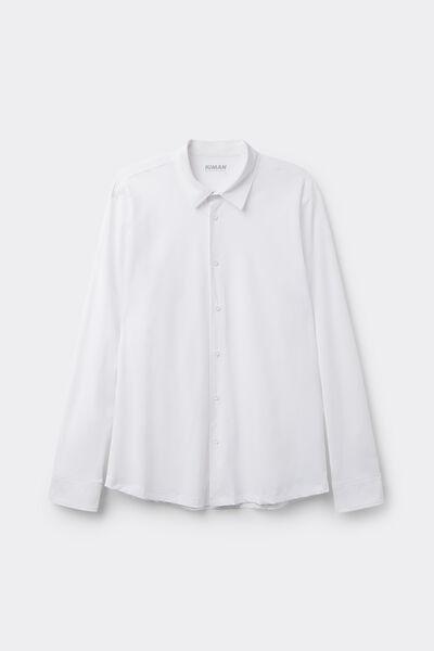 White Non-Iron Shirt, White, large image number 2