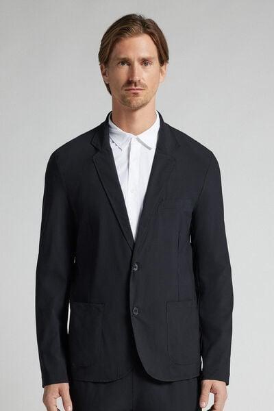 Black High-Performance Non-Iron Jacket, Black, medium