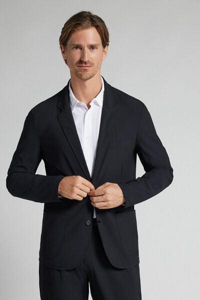 Black High-Performance Non-Iron Jacket, Black, medium