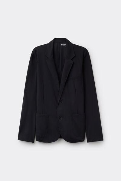 Black High-Performance Non-Iron Jacket, Black, medium