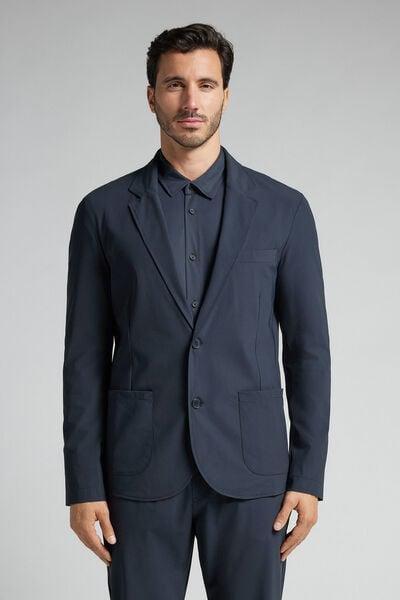 Blue Non-Iron Jacket, , large image number 0
