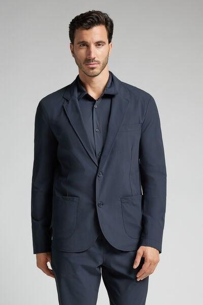 Blue Non-Iron Jacket, , large image number 2