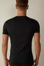 Intimissimi UOMO - Black Superior Cotton T-Shirt