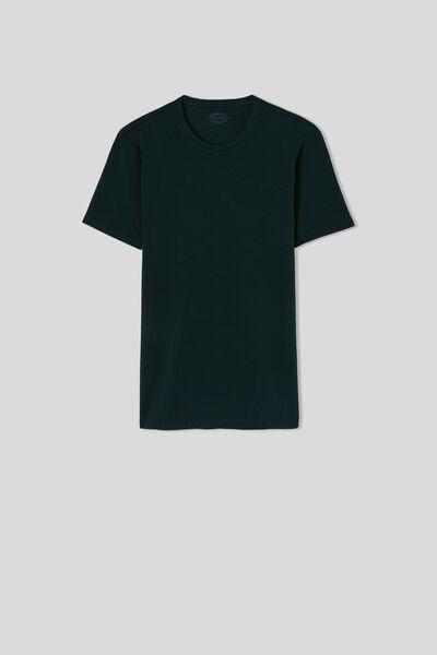Green Superior Cotton T-Shirt, , large image number 2