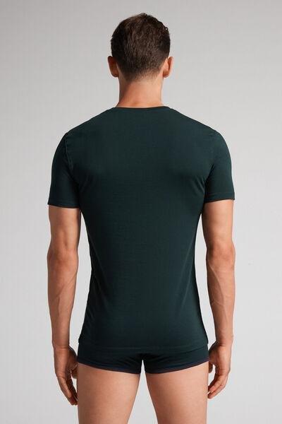 Green Superior Cotton T-Shirt, , large image number 3