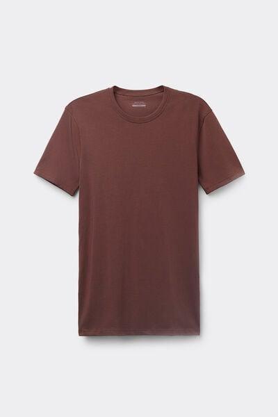Burgundy Stretch T-Shirt, B601_791J, large image number 2