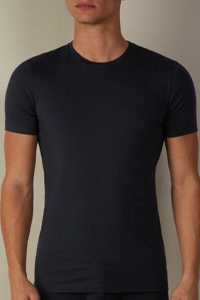 Blue Superior Cotton T-Shirt, , large image number 0