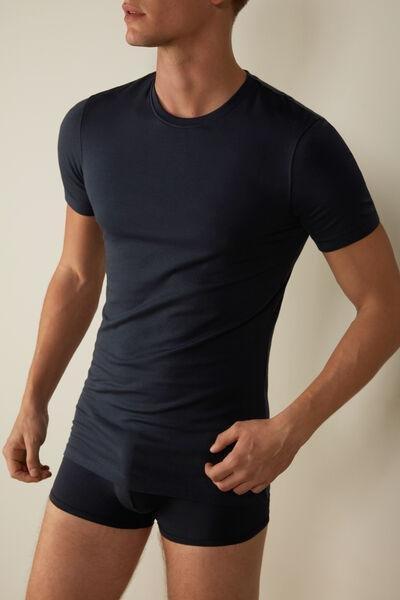 Intimissimi UOMO - Blue Superior Cotton T-Shirt