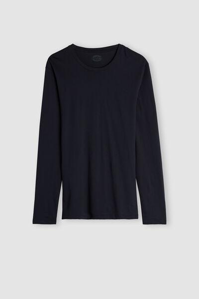 Blue Superior Cotton T-Shirt, , large image number 2