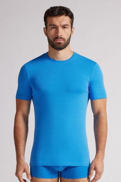 Blue Stretch T-Shirt, , large image number 0