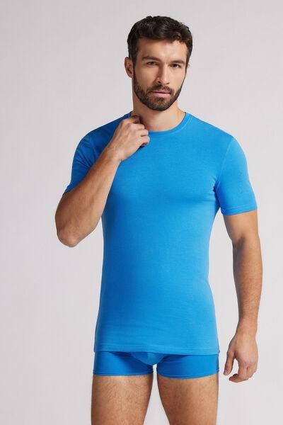 Blue Stretch T-Shirt, , large image number 1