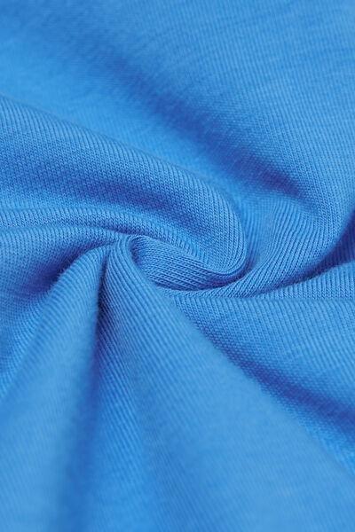 Blue Stretch T-Shirt, , large image number 4