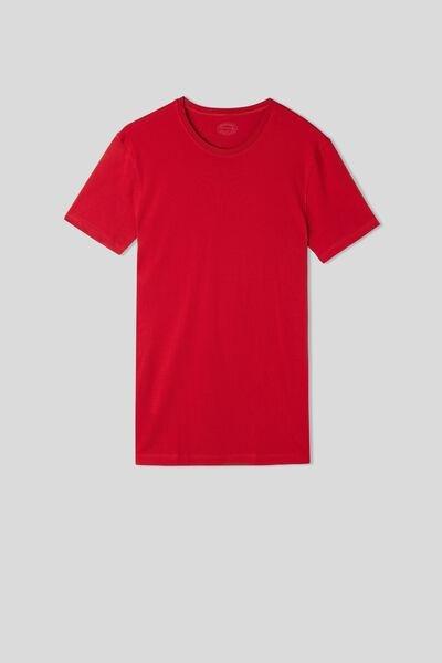 Red - 887 - Red Stretch Superior Cotton T-Shirt, , large image number 2