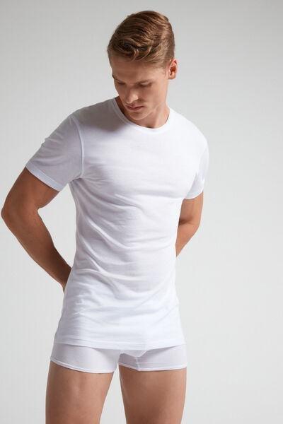 Intimissimi UOMO - White Extra-Fine Superior Cotton T-Shirt