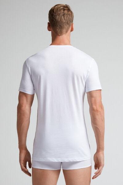 Intimissimi UOMO - White Extra-Fine Superior Cotton T-Shirt