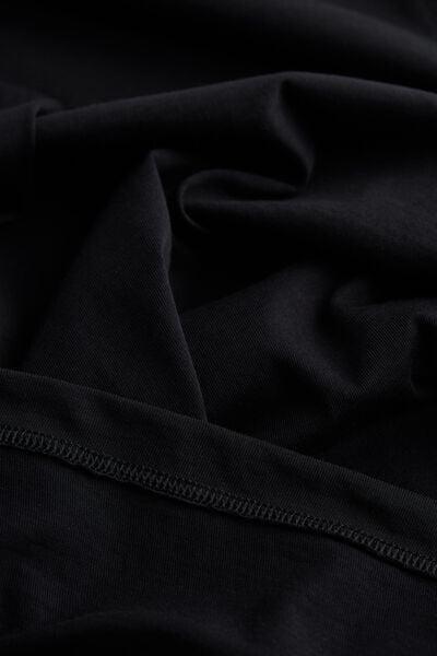 Black Extra-Fine T-Shirt, Black, large image number 4