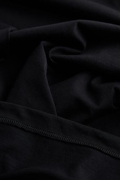 Black Extra-Fine T-Shirt, Black, large image number 4