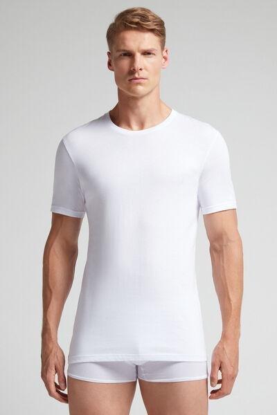 White Superior Cotton T-Shirt, , large image number 0
