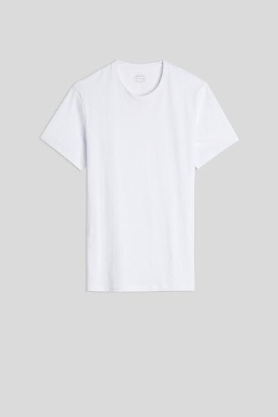 White Superior Cotton T-Shirt, , large image number 2