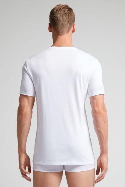White Superior Cotton T-Shirt, , large image number 3