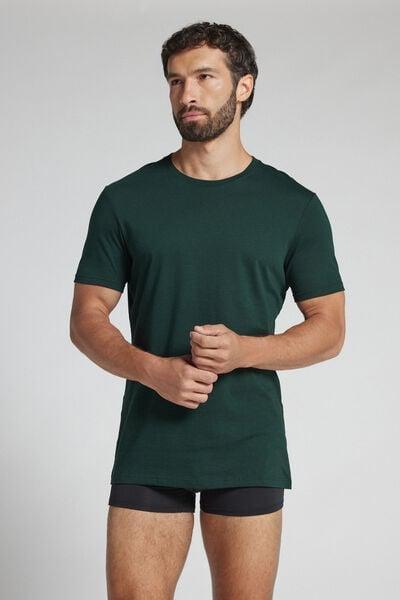 Green Short Sleeve 100% Superior Cotton T-Shirt, B601_132J, large image number 0