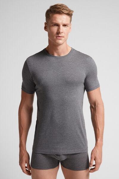 Grey Superior Cotton T-Shirt, , large image number 0