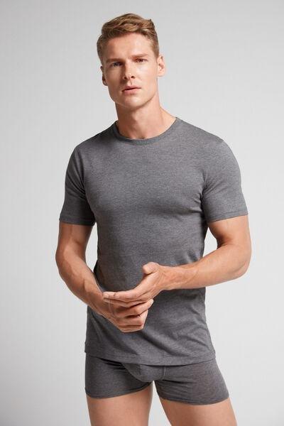 Grey Superior Cotton T-Shirt, , large image number 1