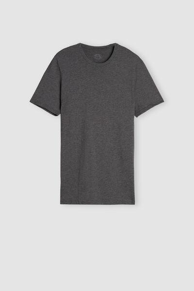 Grey Superior Cotton T-Shirt, , large image number 2