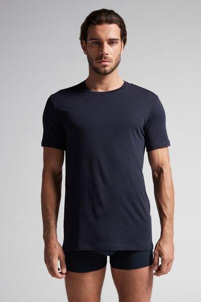 Blue Superior Cotton T-Shirt, , large image number 0