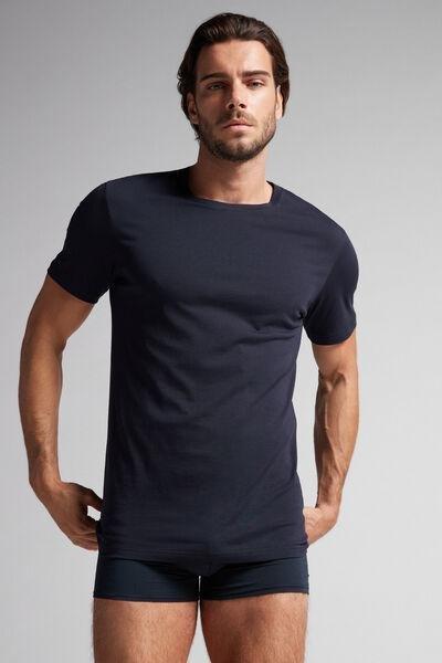 Blue Superior Cotton T-Shirt, , large image number 1