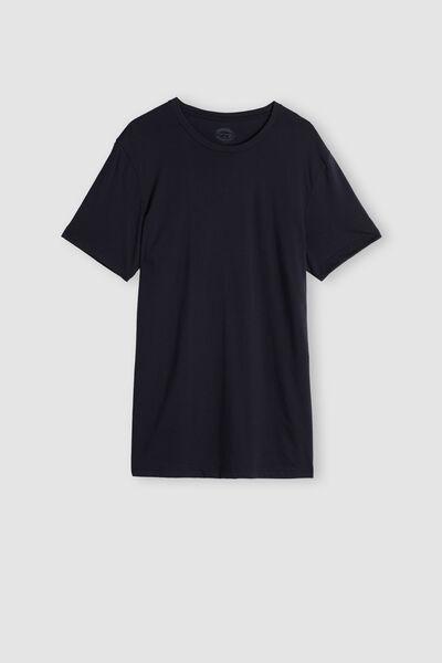 Blue Superior Cotton T-Shirt, , large image number 2