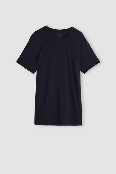 Intimissimi UOMO - Blue Superior Cotton T-Shirt