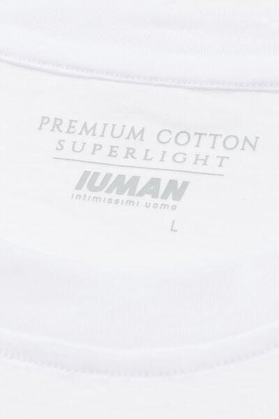 White Mercerised Superlight T-Shirt, White, large image number 4