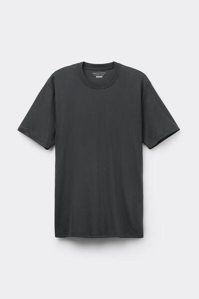 Grey Superlight Mercerised Cotton T-Shirt, B601_4712, large image number 2