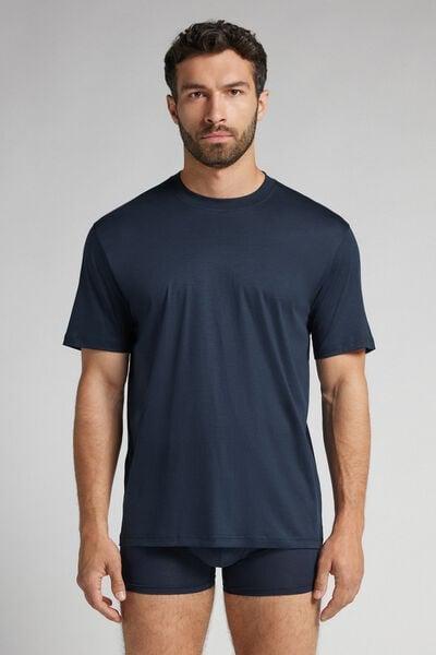 Navy Mercerised Superlight T-Shirt, B601_490J, medium