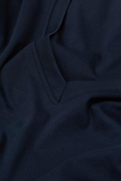 Navy V-Neck T-Shirt, , large image number 4