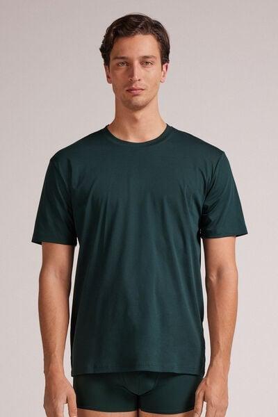 Green Premium Cotton T-Shirt, B601_132J, medium