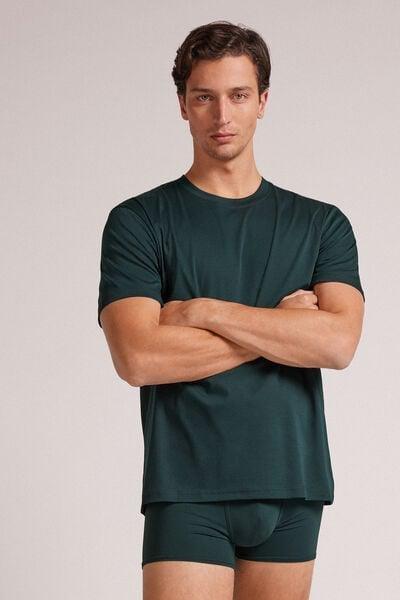 Green Premium Cotton T-Shirt, B601_132J, large image number 1