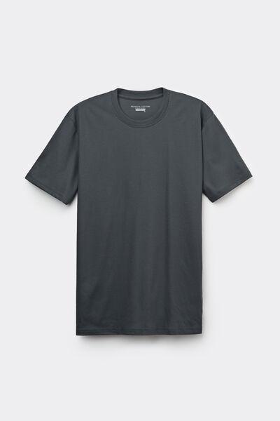Grey - 4712 - Dark Grey Premium Cotton T-Shirt, , large image number 2