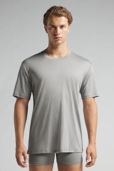 Grey Premium Cotton T-Shirt, , medium