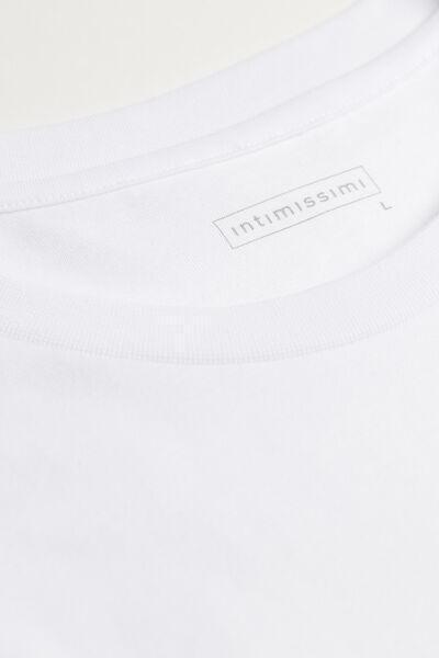 Intimissimi UOMO - White Cotton Jersey T-Shirt