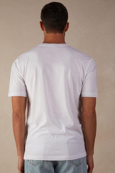 White Extra-Fine Superior Cotton T-Shirt, , large image number 3