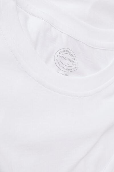 White Extra-Fine Superior Cotton T-Shirt, , large image number 4