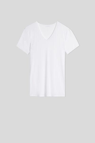 White Rawedge Micromesh Top, , large image number 2